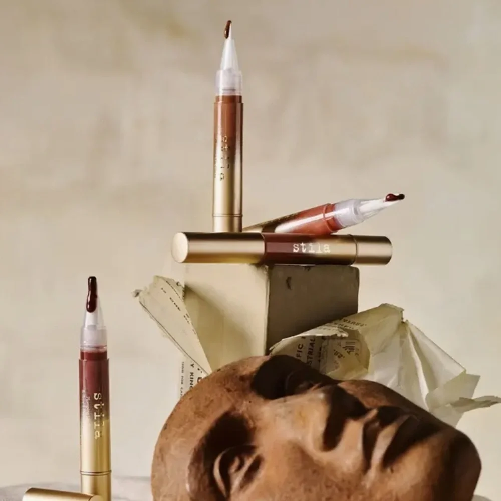 Stila Plumping Lip Glaze Shade Brown Sugar